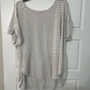 Cupio Gray Dolman Sleeve Boxy T-Shirt